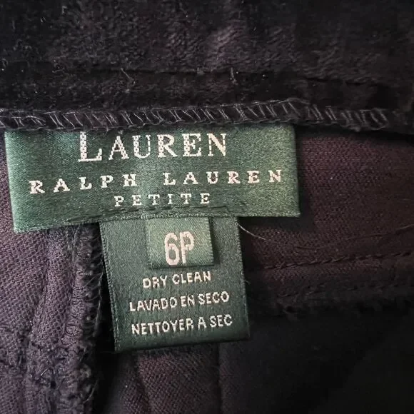 Lauren Ralph Lauren vintage Velvet jean - Picture 4 of 4